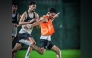 Al Wakrah players during a training session yesterday.