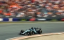 Mercedes' British driver George Russell drives during the sprint race ahead of the Formula One Dutch Grand Prix at The Circuit Zandvoort, western Netherlands, on August 22, 2026. (Photo by SIMON WOHLFAHRT / AFP)
