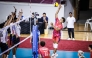 Action during the match between France and Venezuela. 