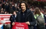 Lille's French midfielder #32 Ayyoub Bouaddi poses for a photograph with a jersey reading 
