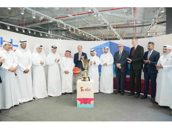 Officials during the inauguration of the exhibition yesterday.
