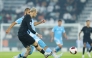 Al Rayyan's Roger Guedes (foreground) in action during match against Al Wakrah.