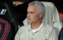 Real Madrid's Portuguese coach Jose Mourinho looks on during the Spanish league football match between Real Madrid CF and Real Sociedad at Santiago Bernabeu Stadium in Madrid on August 26, 2026. (Photo by Thomas COEX / AFP)