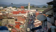 View of Uruapan, Michoacan, Mexico, on April 18, 2026. Photo by ALFREDO ESTRELLA / AFP