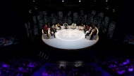 Participants during the Doha Debates' Toronto town hall. 