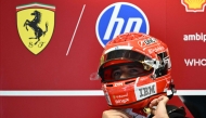 Ferrari's Monegasque driver Charles Leclerc takes off his helmet in the pits after the first practice session of the Italian Formula One Grand Prix at the Autodromo Nazionale Monza circuit in Monza, northern Italy on September 4, 2026. (Photo by Marco BERTORELLO / AFP)