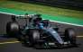 Mercedes' British driver George Russell drives during the third practice session of the Italian Formula One Grand Prix at the Autodromo Nazionale Monza circuit in Monza, northern Italy on September 5, 2026. (Photo by Andrej ISAKOVIC / AFP)