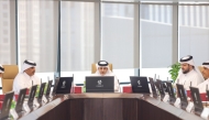Minister of Environment and Climate Change H E Dr. Abdullah bin Abdulaziz bin Turki Al Subaie chairing the periodic meeting of the ministry’s leadership.