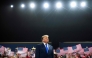 US President Donald Trump walks on stage to speak on the first day of the 2026 Republican National Convention at the American Airlines Center on September 09, 2026 in Dallas, Texas. Andrew Harnik/Getty Images/AFP