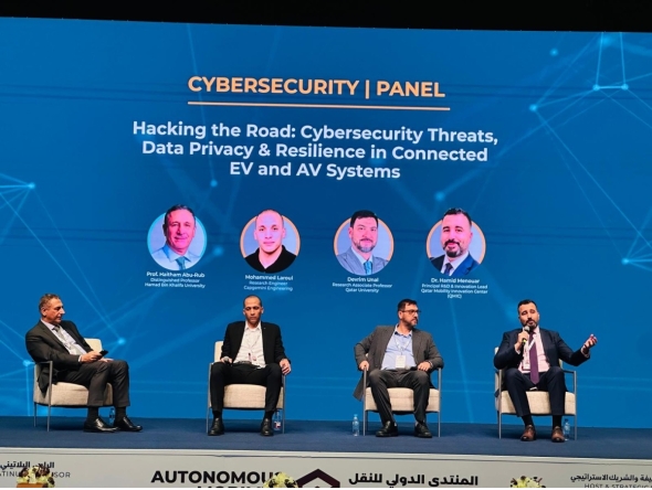 Panellists during a session at the second edition of Autonomous e-Mobility Forum.