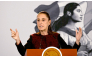 Mexico's President Claudia Sheinbaum speaks during her daily press conference at the National Palace in Mexico City on September 9, 2026. (Photo by Alfredo ESTRELLA / AFP)