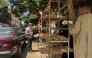 People queue outside a bakery to buy government-subsidised traditional pita bread in Cairo on August 17, 2026. Photo by Khaled Desouki / AFP

