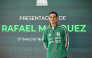 Rafael Marquez Alvarez, known as Rafa Marquez, poses for a photo during his presentation as the new head coach of the Mexican men’s national team at the High-Performance Center (CAR) of the Mexican Football Federation in Mexico City, on September 10, 2026. (Photo by Yuri CORTEZ / AFP)
