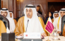 Minister of Labour H E Dr Ali bin Smaikh Al Marri speaking at the event.