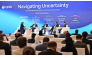Panellists exchanging ideas during the event.