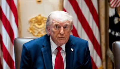File photo of US President Donald Trump.