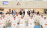 Students attend an awareness session. 