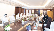 Officials and participants during the session. 