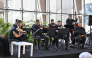 Musicians performing during the event.