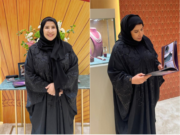 Qatari jewellery designer Sameera Al Mulla