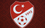 A photo shows the logo of the Turkish Football Federation (TFF) is Izmit, Turkey, on September 24, 2026. (Photo by FRANCK FIFE / AFP)