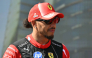 Ferrari's British driver Lewis Hamilton attends the drivers' presentation prior to the Formula One Azerbaijan Grand Prix at the Baku City Circuit in Baku on September 26, 2026. (Photo by Andrej ISAKOVIC / AFP)
