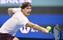 Germany Alexander Zverev hits a return to China Shang Juncheng during their men singles match at the China Open tennis tournament in Beijing on October 3, 2026. (Photo by GREG BAKER / AFP)