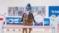 Khalid Abdulaziz Al-Eid in action during the Diamond Tour. 