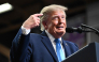 U.S. President Donald Trump speaks on stage at the Butler-Vandalia Student Activity Center during a campaign rally on October 03, 2026 in Vandalia, Ohio. Photo by ROBERTO SCHMIDT / GETTY IMAGES NORTH AMERICA / Getty Images via AFP