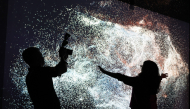 All That Is Unseen examines the connections between breath, life and the cosmos. Pic: Rajan Vadakkemuriyil/The Peninsula