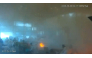 This screen grab taken from CCTV footage released by the Saudi Media Ministry on October 11, 2026, shows the moment Riyadh International was hit by a Houthi strike on October 10, 2026. (Photo by Saudi Media Ministry / AFP) 