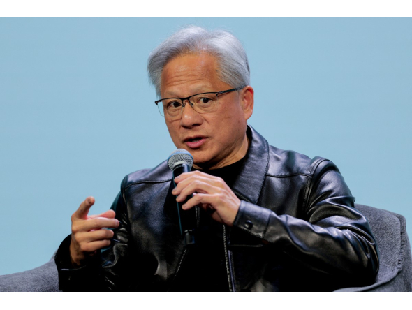 Nvidia CEO Jensen Huang speaks at a Windows event on October 07, 2026 at Dogpatch studios in San Francisco, California. Photo by Heather Diehl / GETTY IMAGES NORTH AMERICA / Getty Images via AFP