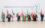 Minister of Labour and Chair of the National Committee for Combating Human Trafficking H E Dr. Ali bin Smaikh Al Marri with other officials during the forum.