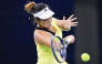 China’s Shi Han hits a return to Philippines’ Alexandra Eala.