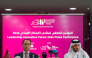 Officials during the press conference.