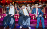 Minister of Environment and Climate Change H E Dr. Abdullah bin Abdulaziz bin Turki Al Subaie with General Manager of the Katara Cultural Village Foundation Professor Dr. Khalid bin Ibrahim Al-Sulaiti and other dignitaries at the event.