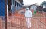 A healthcare worker is seen at an Ebola treatment center in Beni, North Kivu Province, eastern Democratic Republic of the Congo (DRC), (Xinhua)