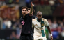 Lionel Messi #10 of Inter Miami CF reacts during the MLS match between Atlanta United FC and Inter Miami CF at Mercedes-Benz Stadium on October 17, 2026 in Atlanta, Georgia. (Photo by Kevin C. Cox /  AFP)
 