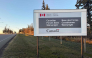 A view near the entrance of the Canadian Forces Base (CFB) Wainwright military base, in Wainwright, Alberta, Canada, on October 18, 2026. Photo by Daphné LEMELIN / AFP