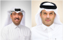 Senior Executive Vice President - Group Corporate and Institutional Banking at QNB Group Khalid Ahmed Al Sada (left) and Conference on International Arbitration President Dr. Sheikh Thani bin Ali Al-Thani