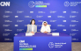 CEO of Media City Qatar Hamad Omar Al Mannai and CNN Group Senior Vice-President, General Manager for Asia-Pacific and Global Head of Productions Ellana Lee at the event yesterday.