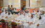 Minister of Awqaf and Islamic Affairs H E Ghanem bin Shahin bin Ghanem Al Ghanim with other officials during the event.