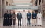 Members of the new Alumni Association Board at Carnegie Mellon University in Qatar. 