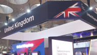 A view of the UK Pavilion at Milipol Qatar 2026.