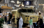 A BMC armoured vehicle is showcased at Milipol Qatar.