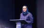 Chairperson of Qatar Museums H E Sheikha Al Mayassa bint Hamad bin Khalifa Al Thani addressing the gathering at the event.