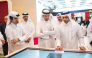 Minister of Justice and Minister of State for Cabinet Affairs H E Ibrahim bin Ali bin Issa Al Hassan Al Mohannadi with other officials during the event.
