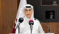Minister of State and President of Qatar National Library H E Dr. Hamad bin Abdulaziz Al Kawari.