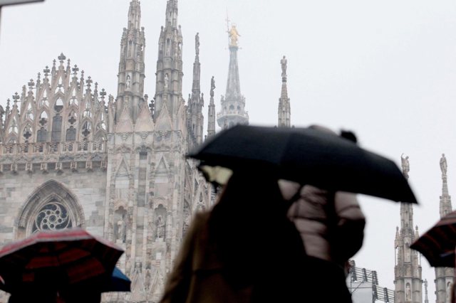 People walk past the Milan Cathedral. File photo for representational purposes only.