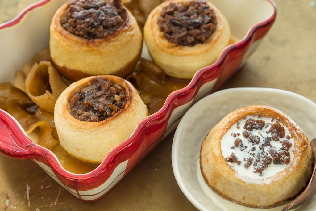 Dorie Greenspan's Fall-in-the-Air Baked Apples (Photo by Goran Kosanovic for The Washington Post)